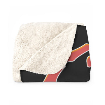 LIMETLISS Chase Your Reality Sherpa Fleece Blanket